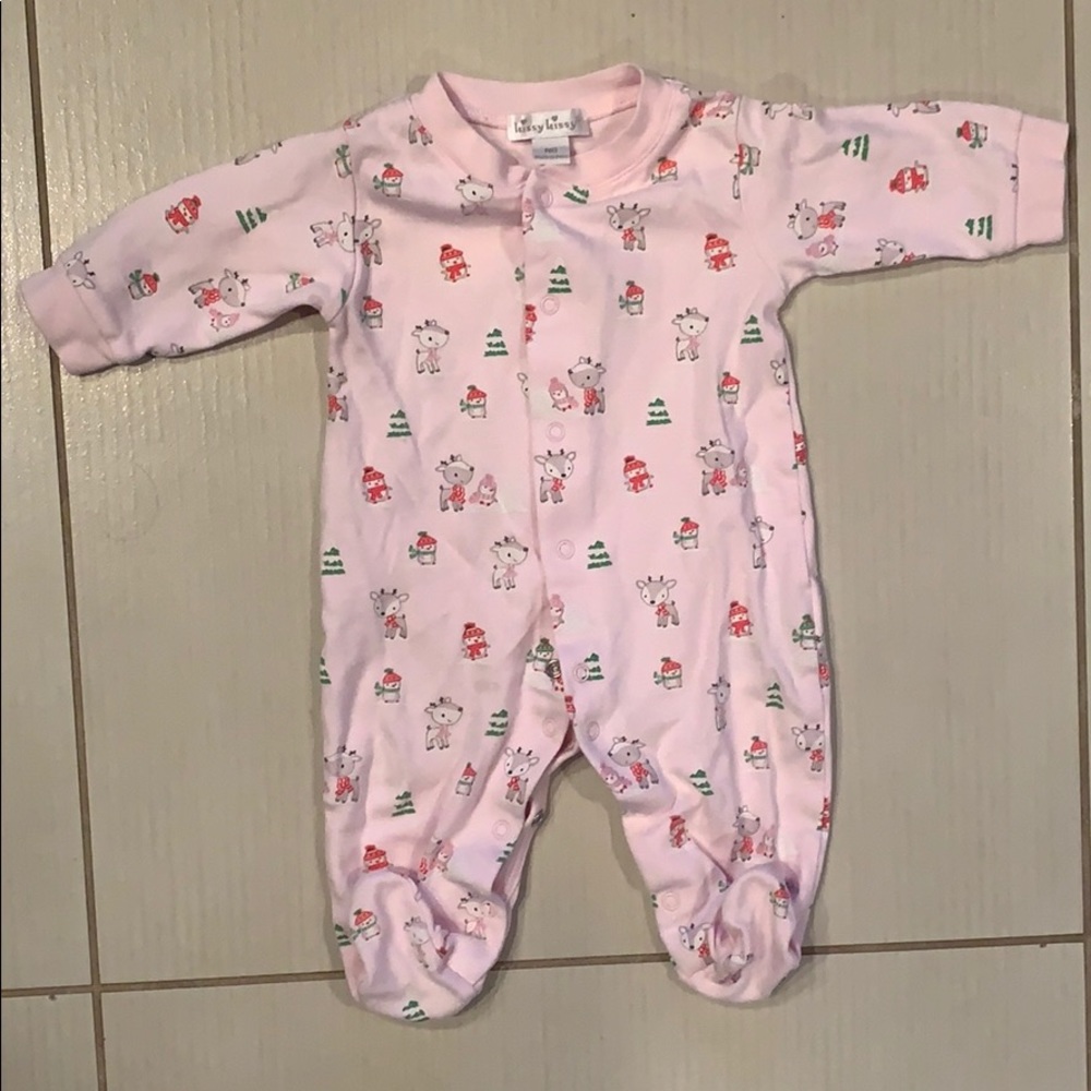 Kissy Kissy Footed Onesie